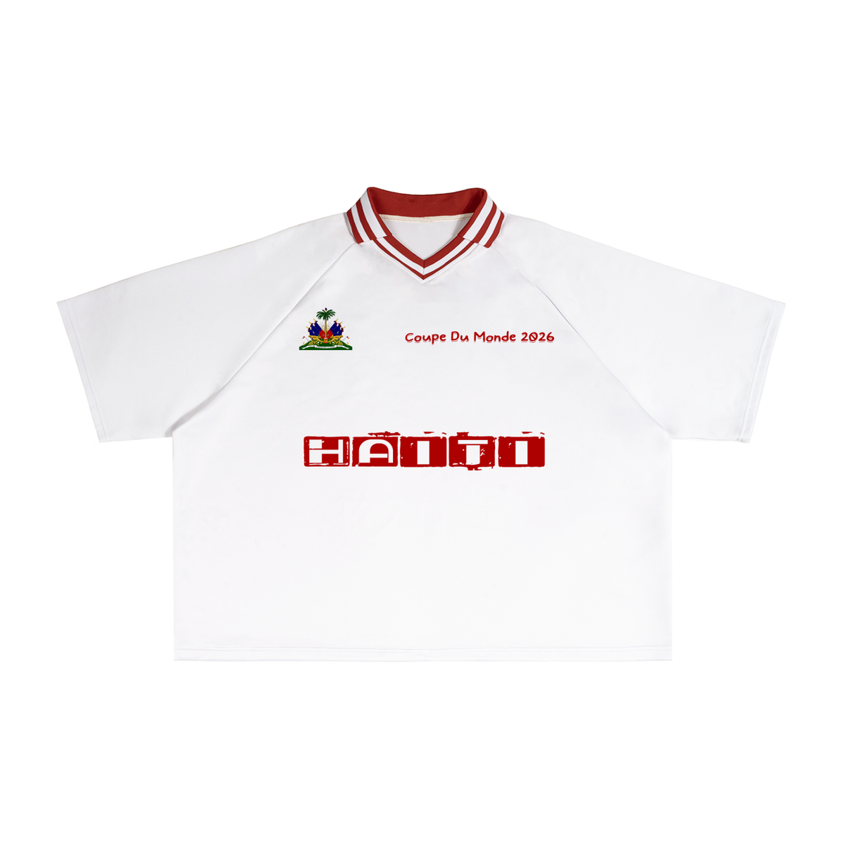 The Key Collar Boxy T Shirt